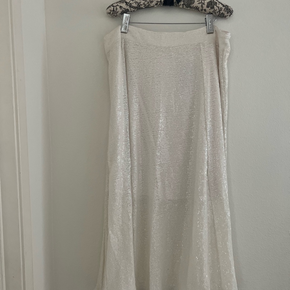 H&M sequin maxi skirt 18
